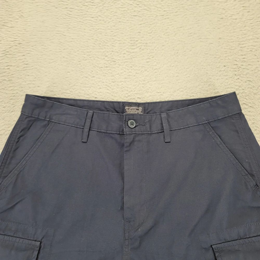 Levi's Shorts Mens 33 Blue Carrier Cargo 9" Flat Front Outdoors‎ Pockets - Picture 2 of 12